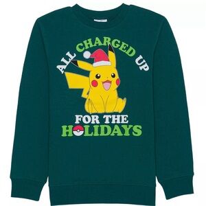 Boys Pokemon All Charged Up Holidays Graphic
Fleece SZ M